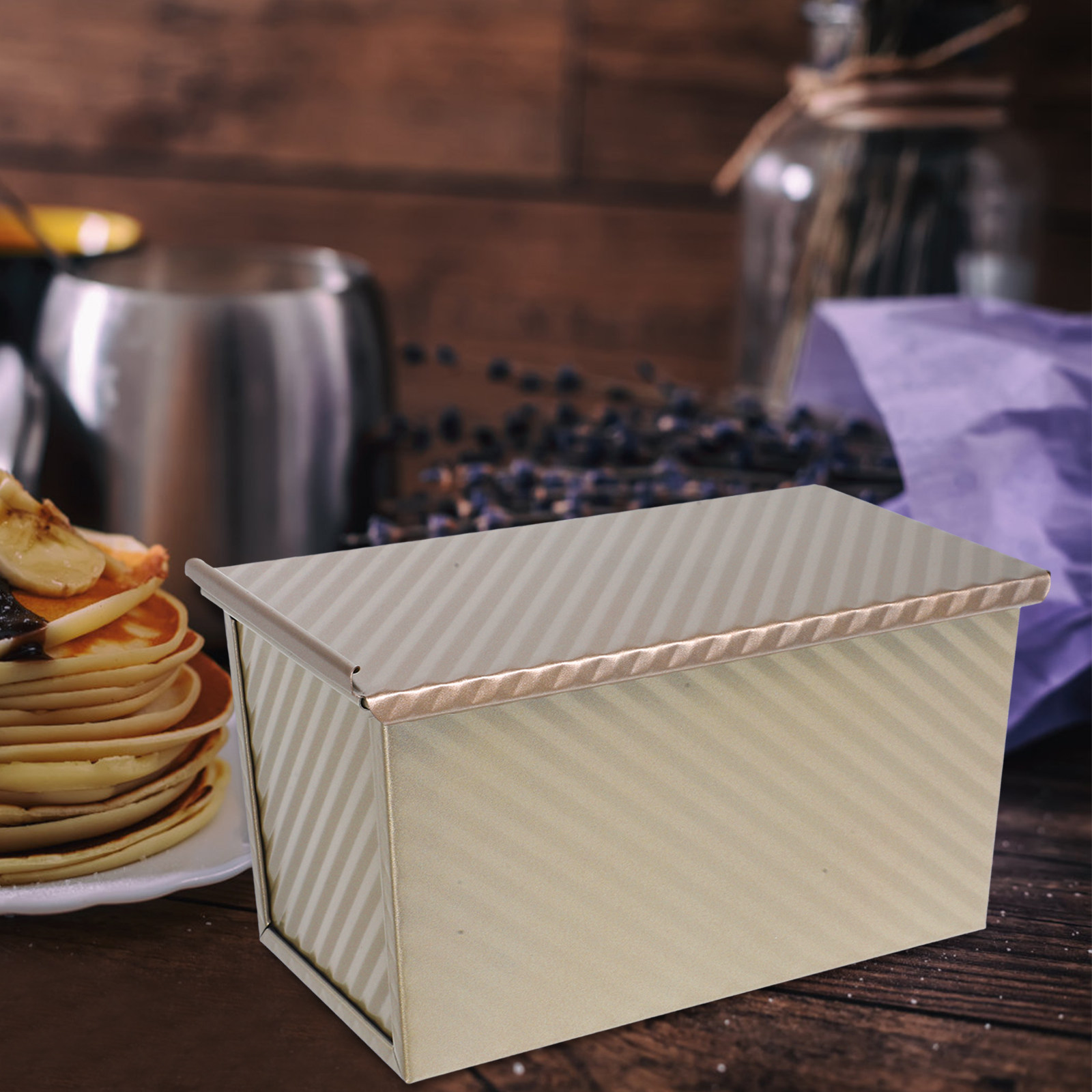 Kitchen Baking Pans - Cetakan Roti Berbentuk Persegi Panjang dengan