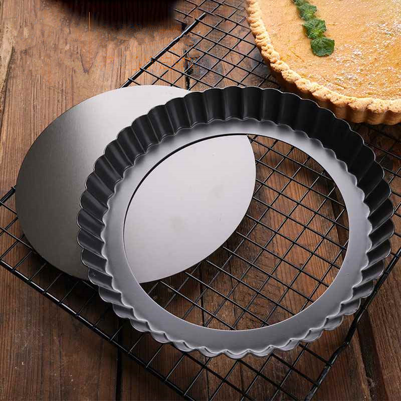 Tart Pan Loose - 9 Inci Kue Tart Quiche Flan