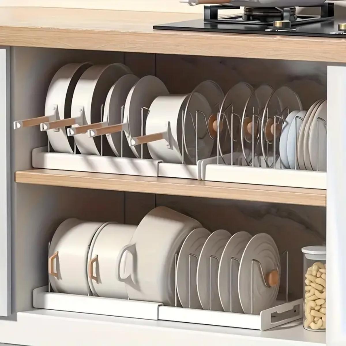 Kitchen Baking Pan Organizer - Organizer Panci dan Wajan Dapur yang