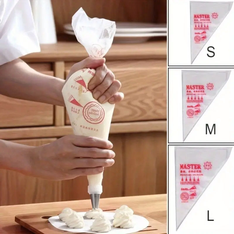 Piping Bag Disposable - 100 Buah Tas Kue Sekali Pakai