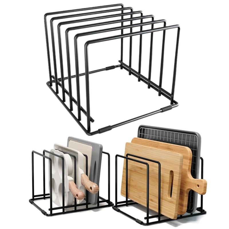 Kitchen Baking Pan Storage - Penyangga Loyang Anti Selip, Penyangga Talenan,