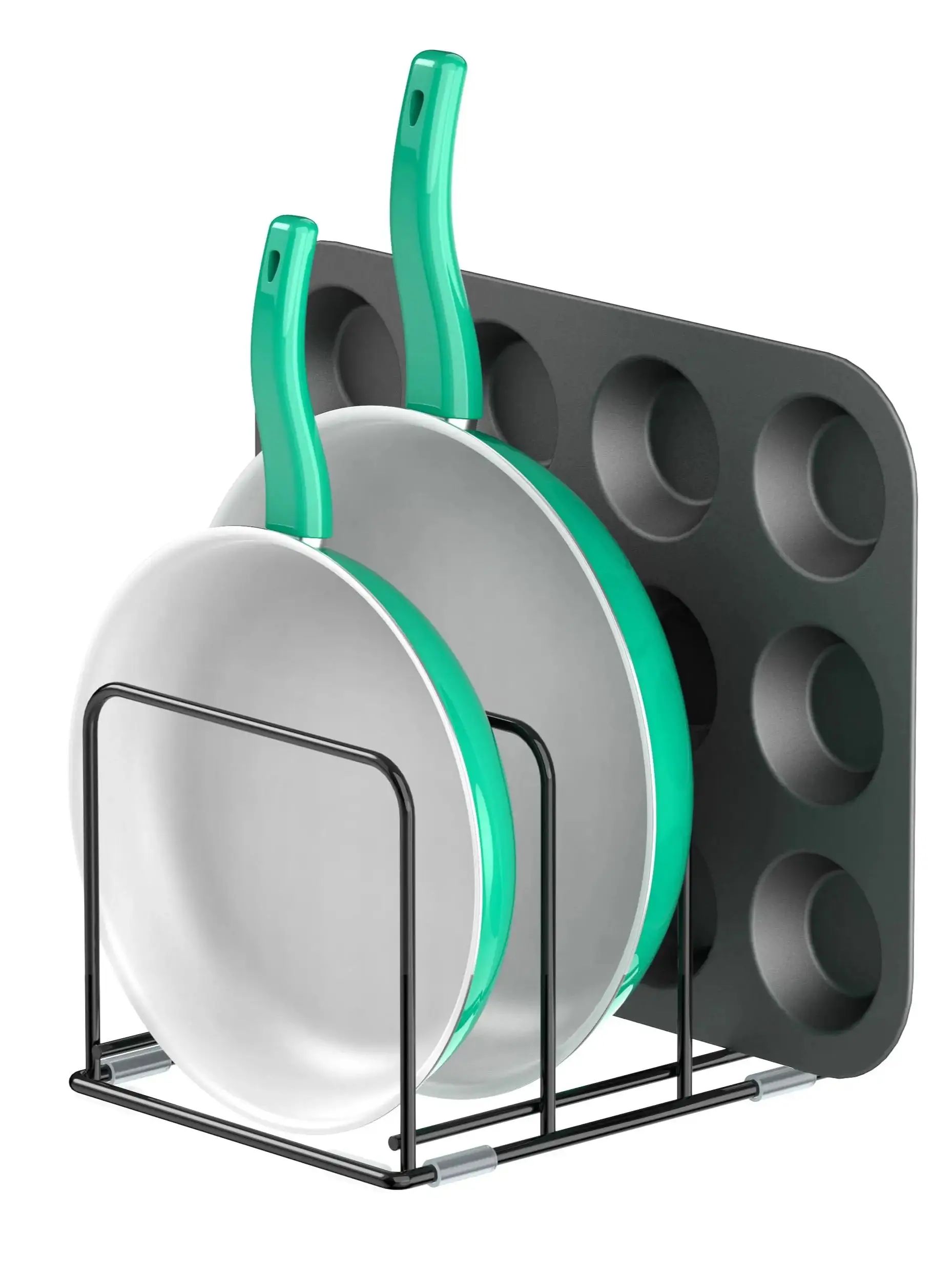 Kitchen Baking Pan Storage - Pengatur Kabinet Dapur Pengatur Panci, Tempat