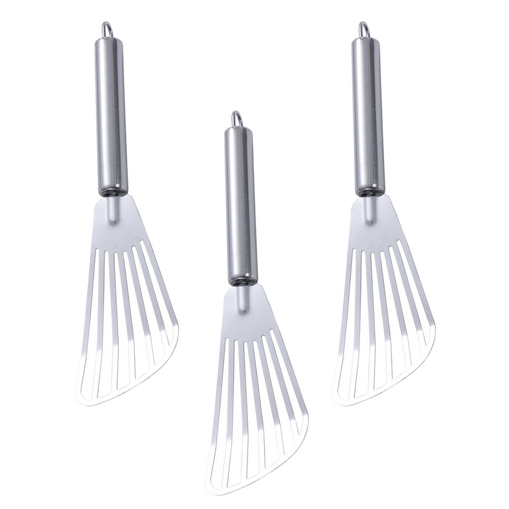 Kitchen Baking Gadgets - 3 Buah Spatula Baja Tahan Karat