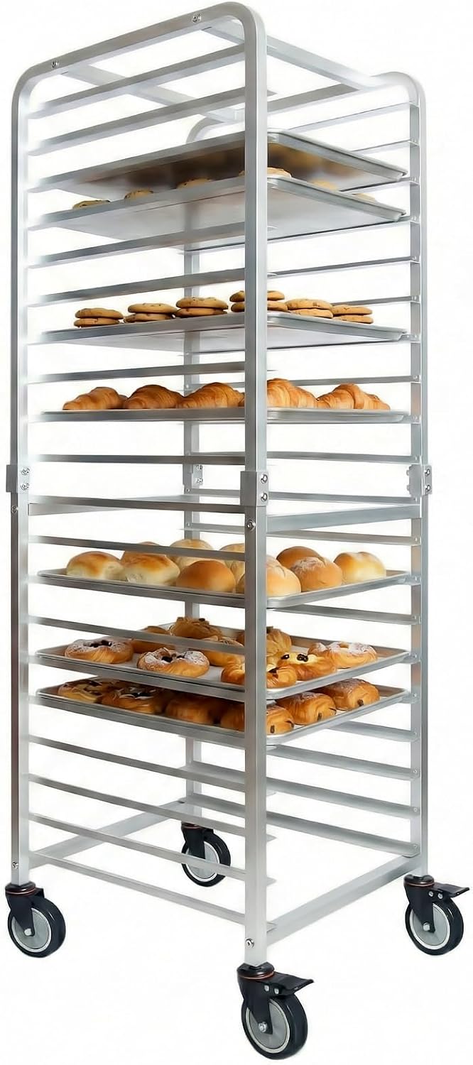 Kitchen Baking Pan Storage - Rak Loyang Baja Tahan Karat 20