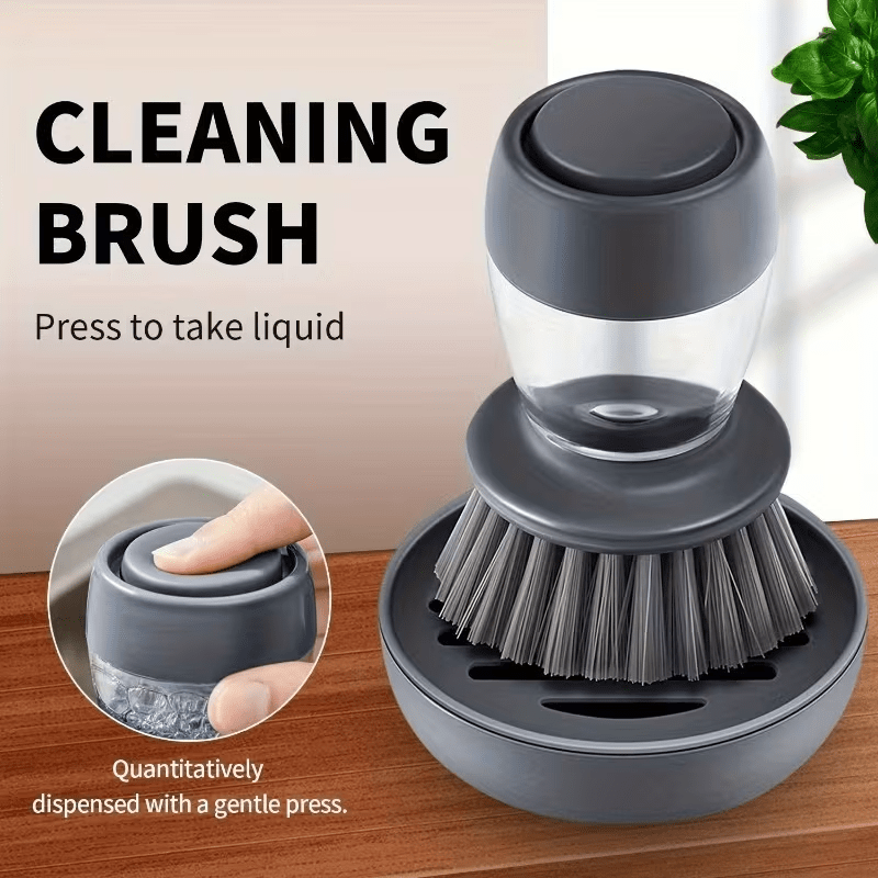 Kitchen Baking Pan Organizer - Sikat Pencuci Piring Dengan Dispenser Sabun,