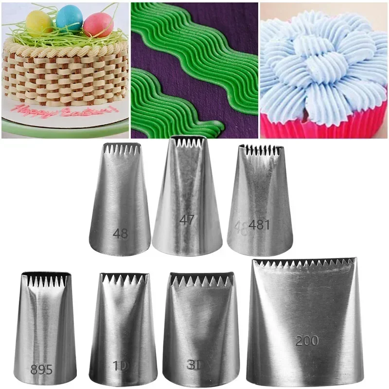 Kitchen Baking Gadgets - 1/3/4/5/7 Buah Gadget Dapur Keranjang Baru