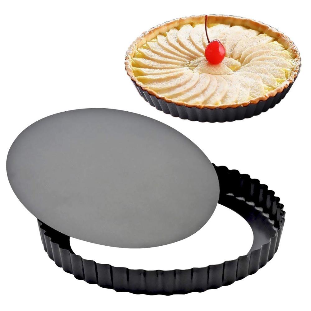 Tart Pan Loose - Panci Quiche bawah Mini 24CM, Set