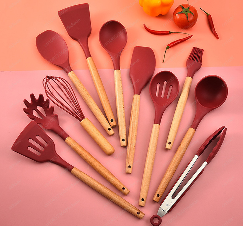 Set peralatan masak silikon 12 - Kitchen Baking Pan Storage ulasan dan harga