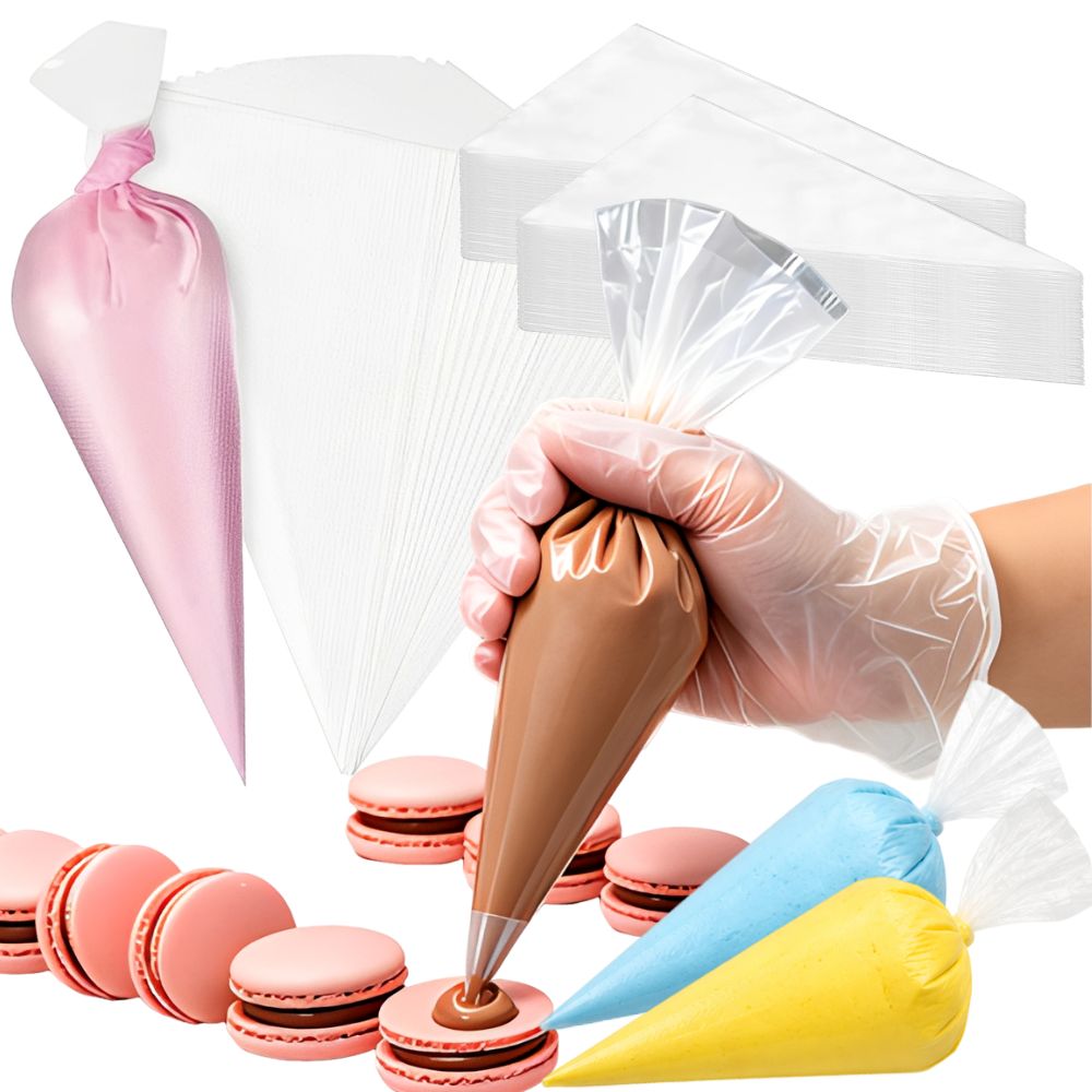 50 Buah S/M/L Tas Pipa Kue Tra - Piping Bag Disposable ulasan dan harga