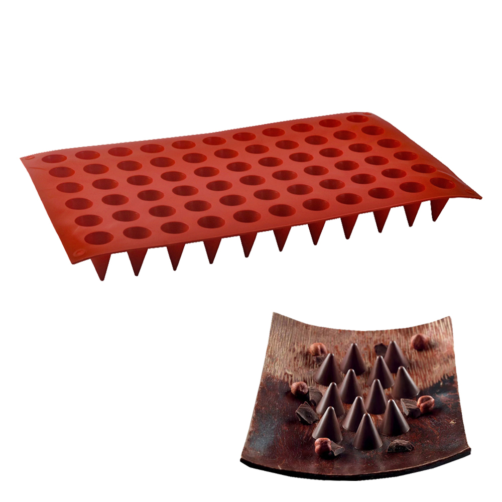 66-sel kerucut coklat cetakan  - Kitchen Baking Gadgets ulasan dan harga