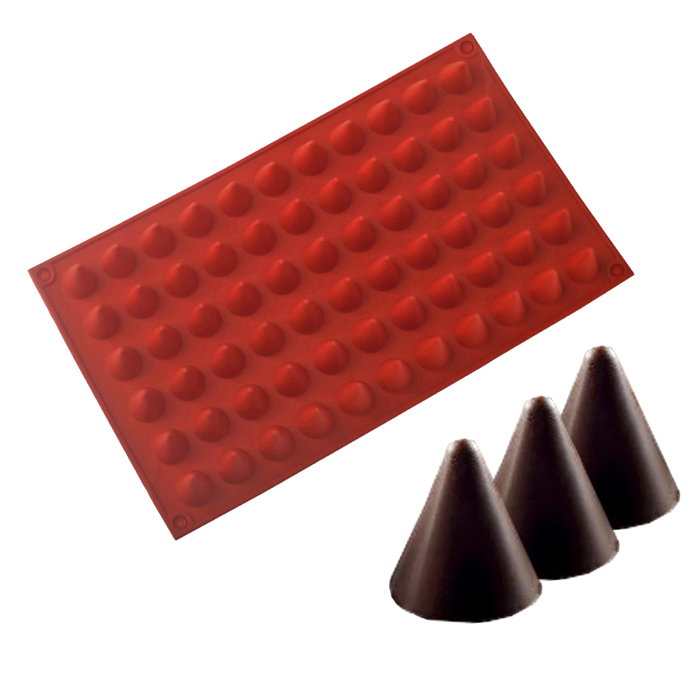 66-sel kerucut coklat cetakan  - Kitchen Baking Gadgets ulasan dan harga