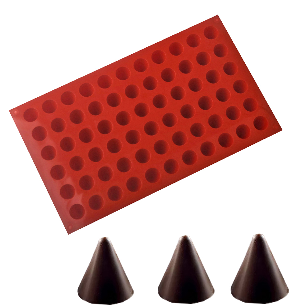 66-sel kerucut coklat cetakan  - Kitchen Baking Gadgets ulasan dan harga