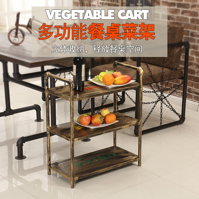 Rak sayuran tiga tingkat besi  - Kitchen Zain ulasan dan harga