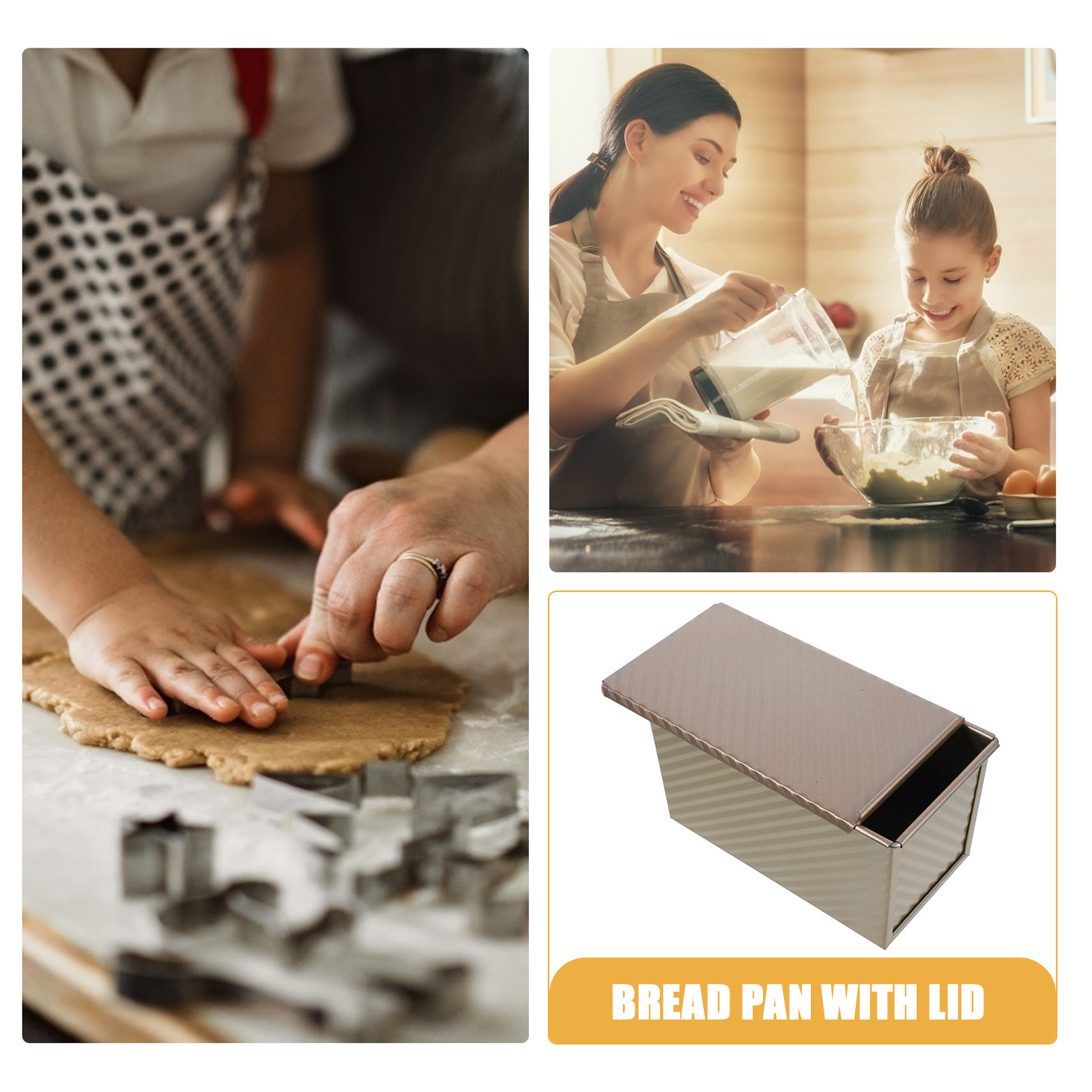 Cetakan Roti Berbentuk Persegi - Kitchen Baking Pans ulasan dan harga