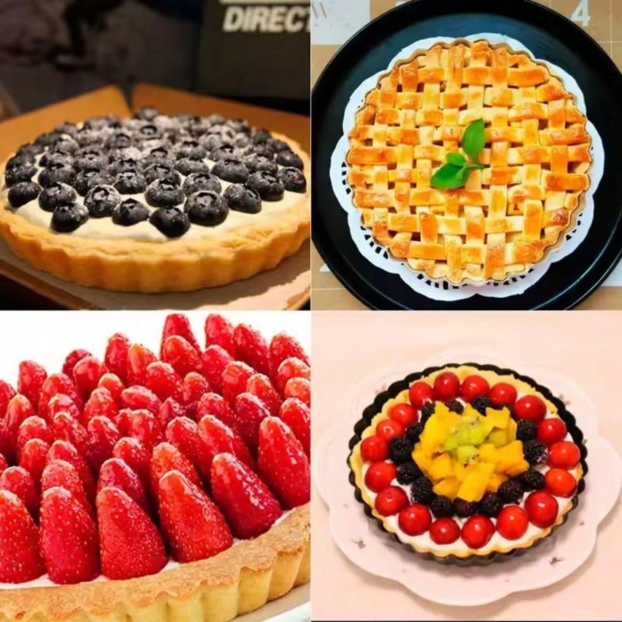 Cetakan Kue Tart Quiche Flan P - Tart Pan Loose ulasan dan harga