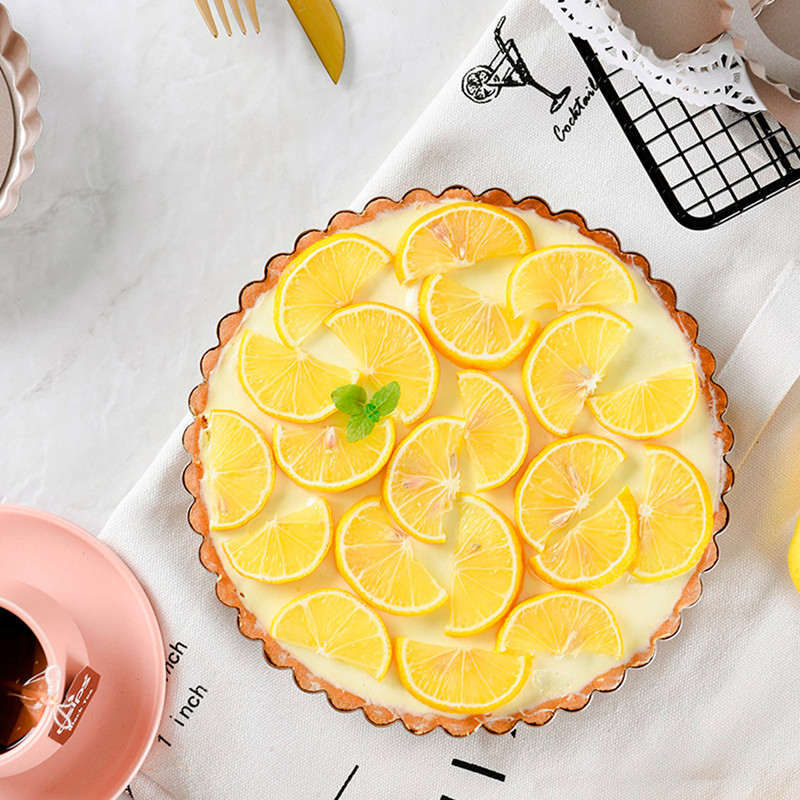 9 Inci Kue Tart Quiche Flan Pa - Tart Pan Loose ulasan dan harga