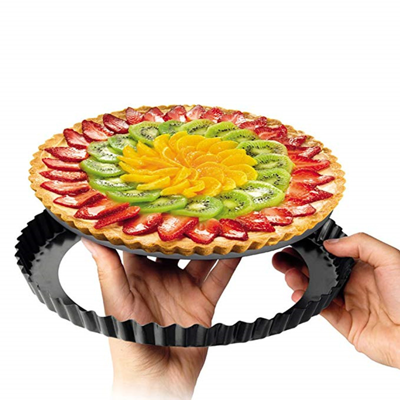 9 Inci Kue Tart Quiche Flan Pa - Tart Pan Loose ulasan dan harga