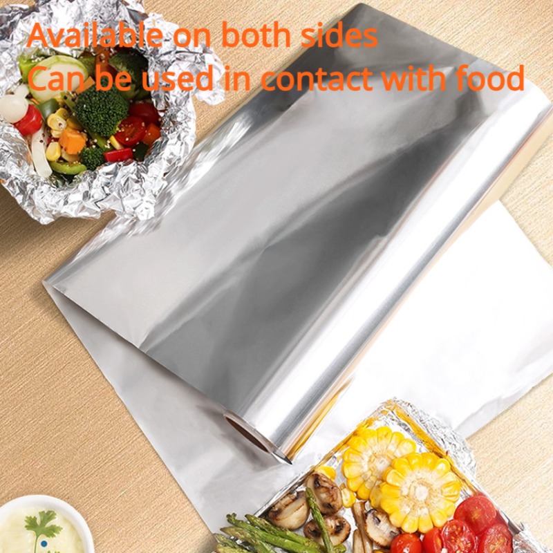 Zacwoo 10/20/40M Aluminium Foi - Kitchen Baking Sheets ulasan dan harga