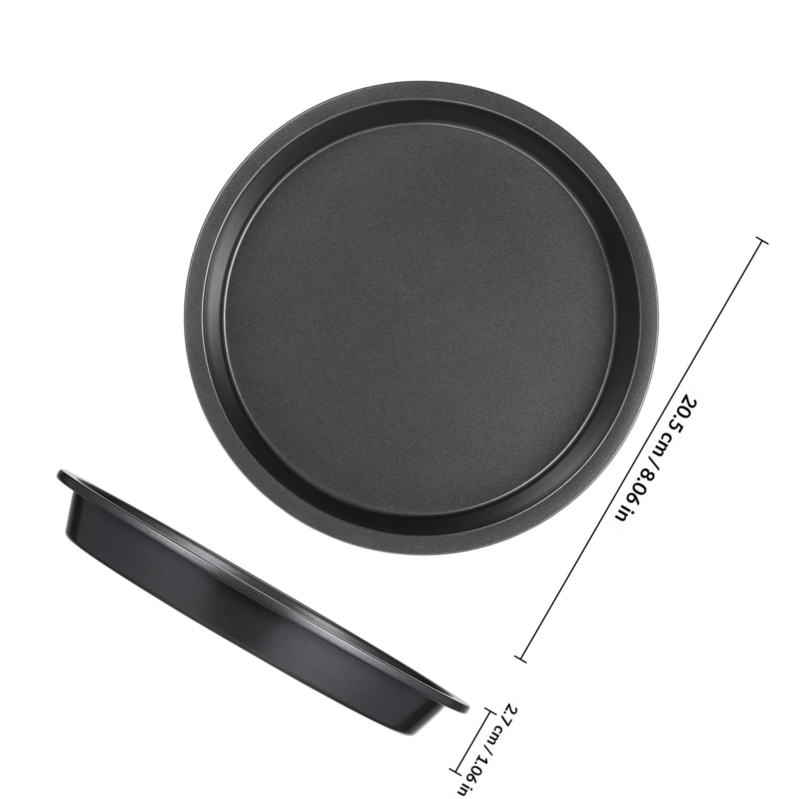 Loyang Pizza Bulat dari Baja K - Kitchen Baking Pans ulasan dan harga