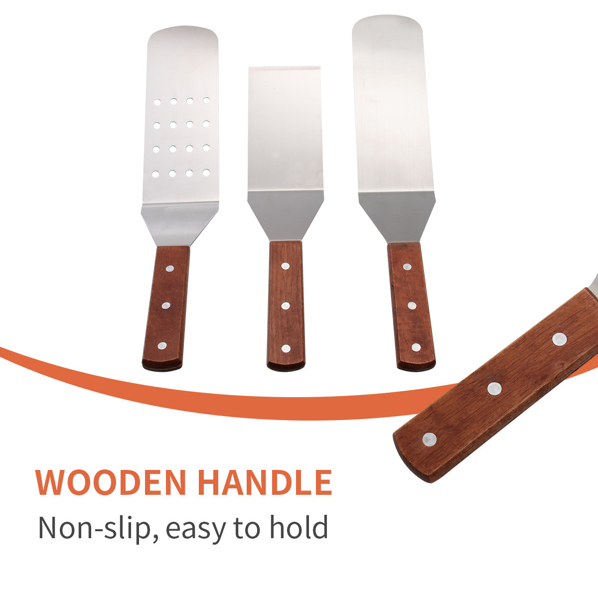 1Set Sekop Pizza Stainless Ste - Kitchen Baking Gadgets ulasan dan harga