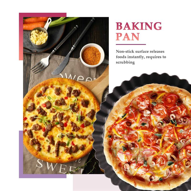Y50A-Pie Tin, Piring Pie Anti  - Tart Pan Loose ulasan dan harga