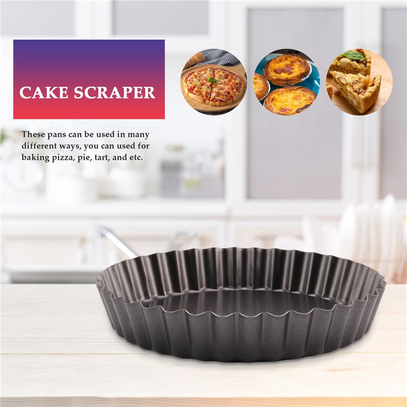 Y50A-Pie Tin, Piring Pie Anti  - Tart Pan Loose ulasan dan harga