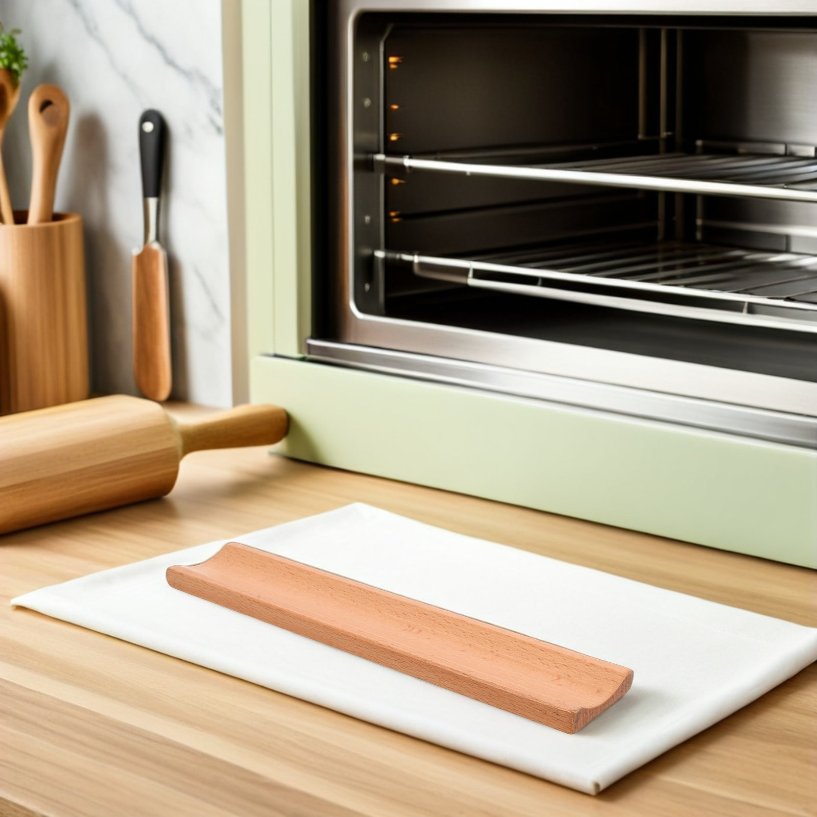 Rak Pemajang Penggilas Adonan  - Kitchen Baking Counter ulasan dan harga