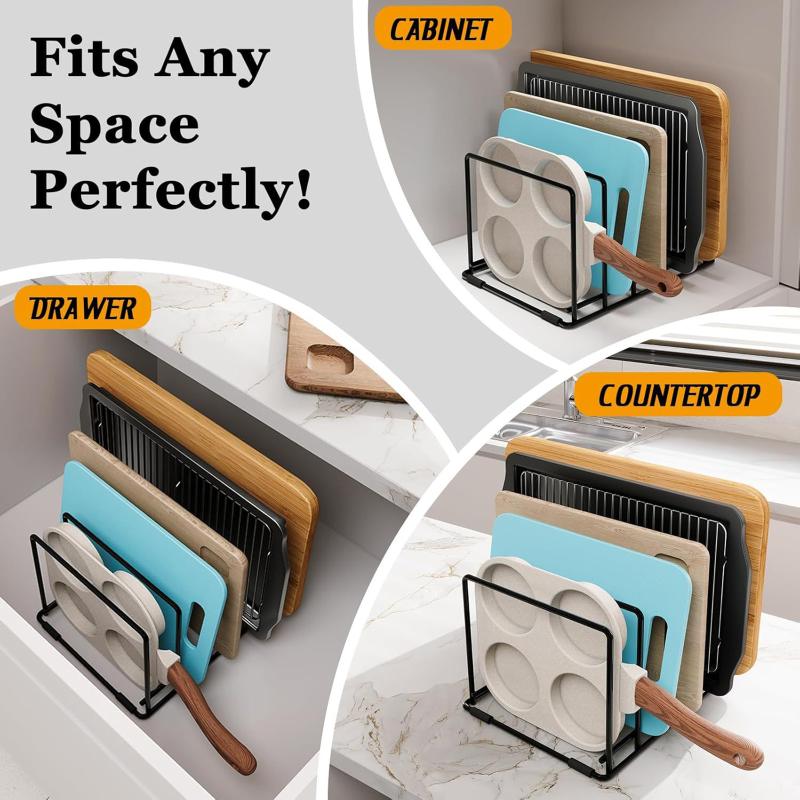 Penyangga Loyang Anti Selip, P - Kitchen Baking Pan Storage ulasan dan harga