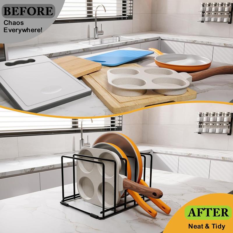 Penyangga Loyang Anti Selip, P - Kitchen Baking Pan Storage ulasan dan harga