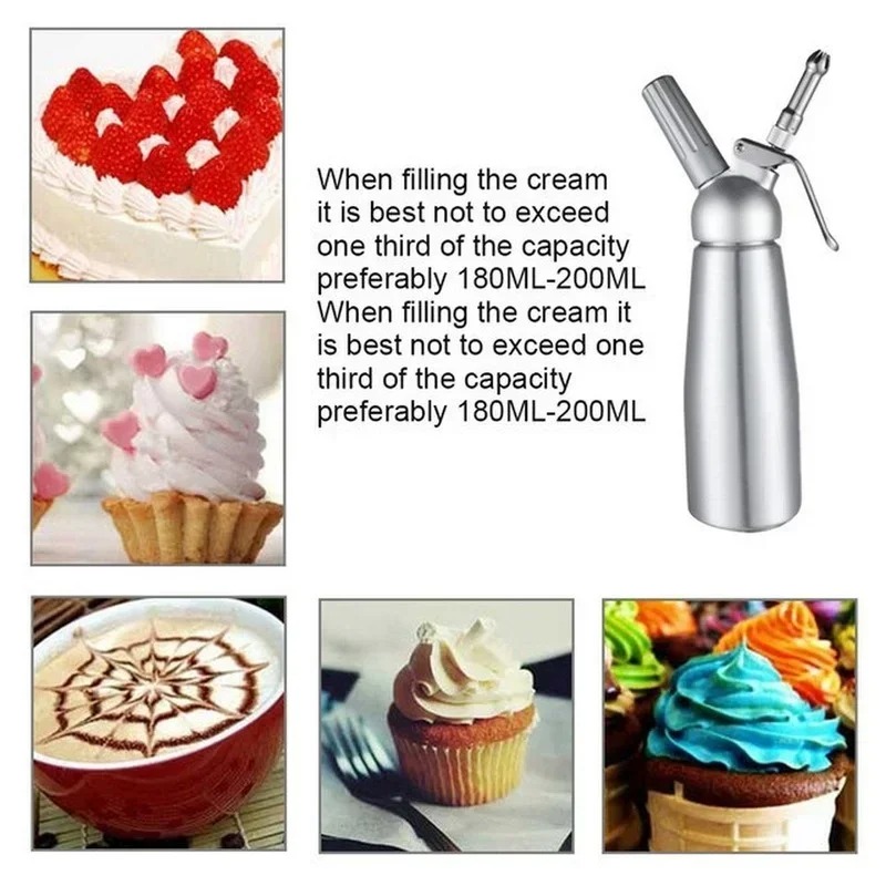Botol hisap busa krim 500/1000 - Piping Bag Disposable ulasan dan harga