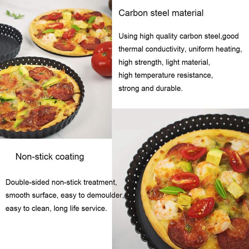 Cetakan Kue Tart Quiche Flan A - Tart Pan Loose ulasan dan harga