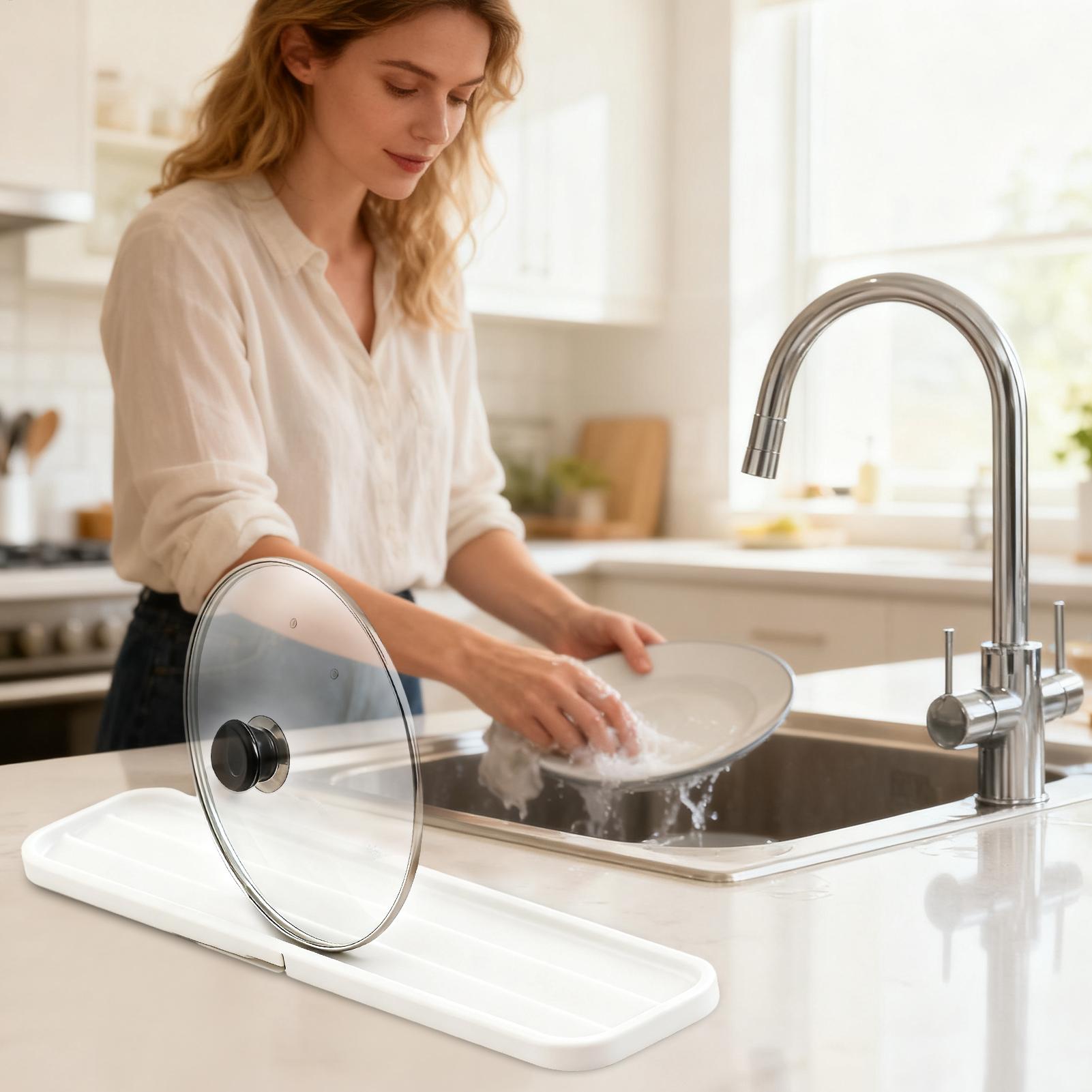 Alas Pengering Piring Anti Sel - Kitchen Baking Counter ulasan dan harga