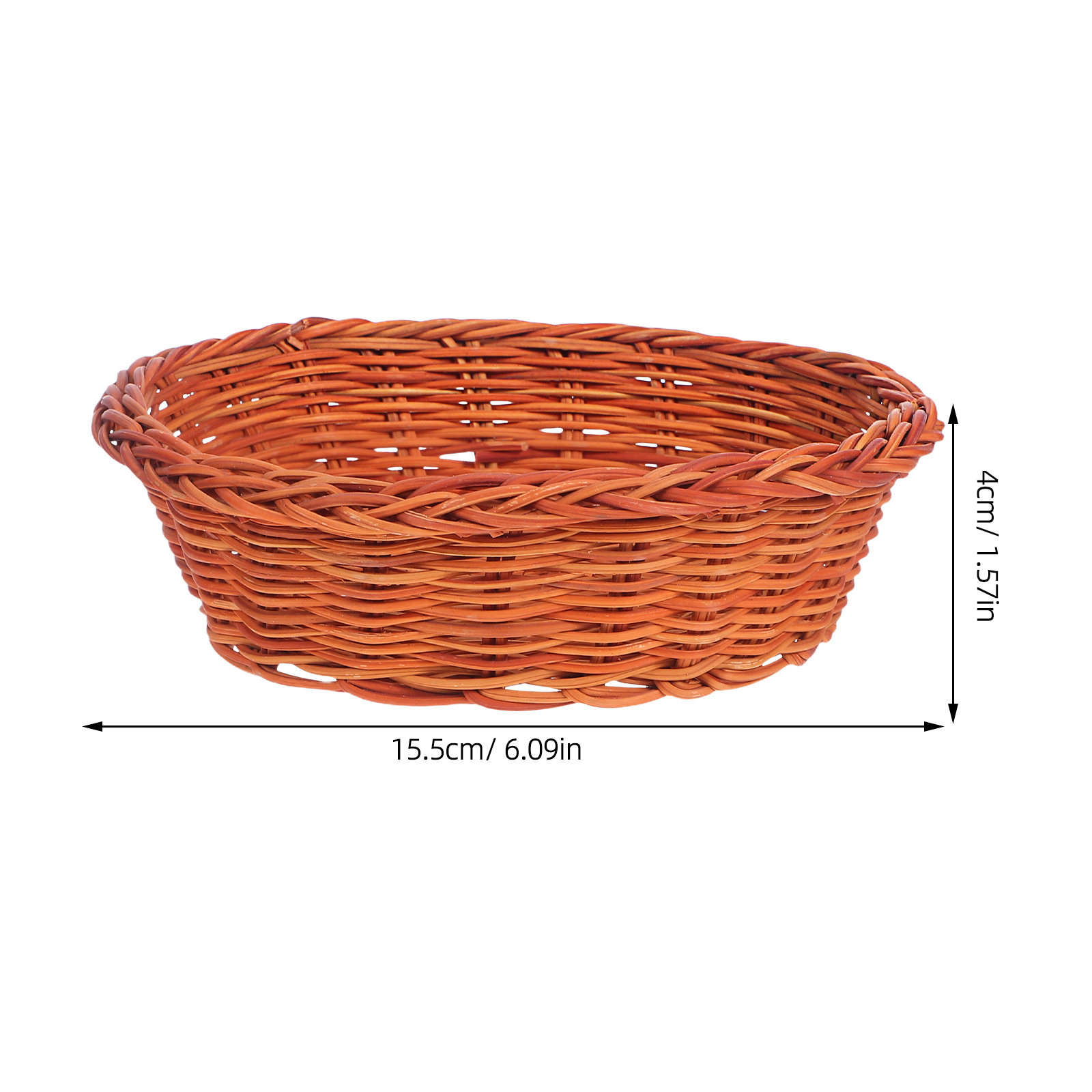 10 Buah Keranjang Roti Rotan U - Kitchen Baking Counter ulasan dan harga