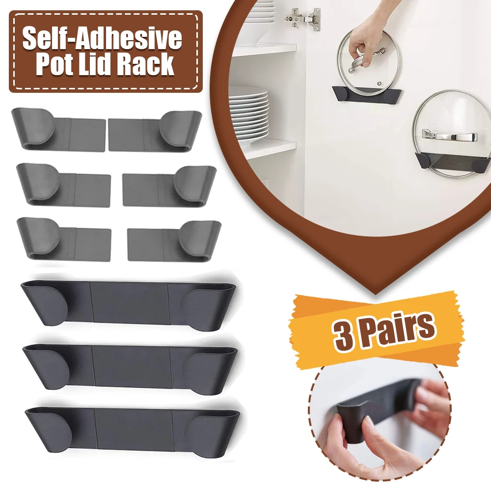 3 Pasang Rak Penyimpanan Tutup - Kitchen Baking Pan Organizer ulasan dan harga