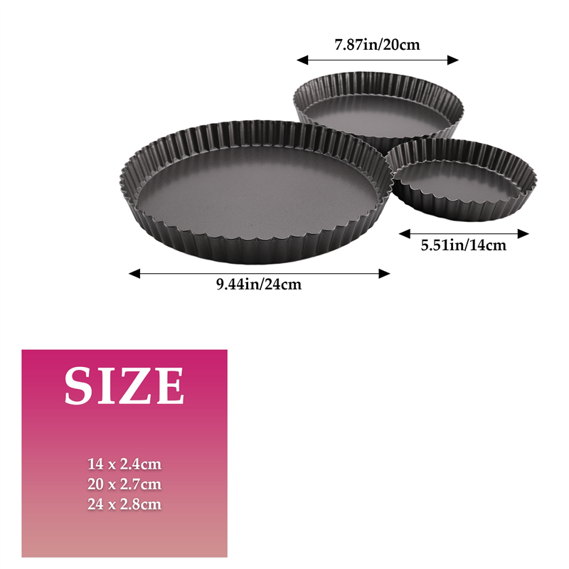 ABXF-Pie Timah, Piring Pie Ant - Tart Pan Loose ulasan dan harga