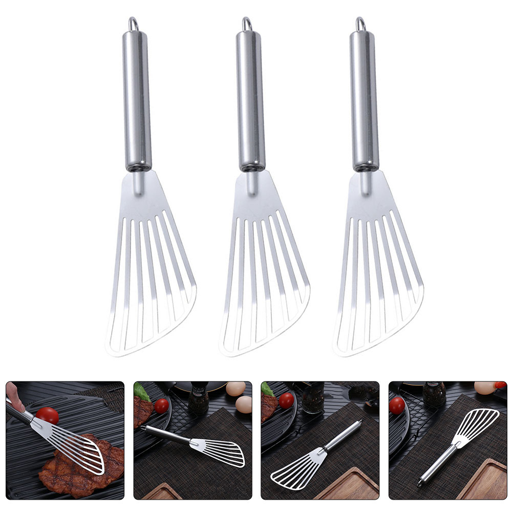 3 Buah Spatula Baja Tahan Kara - Kitchen Baking Gadgets ulasan dan harga
