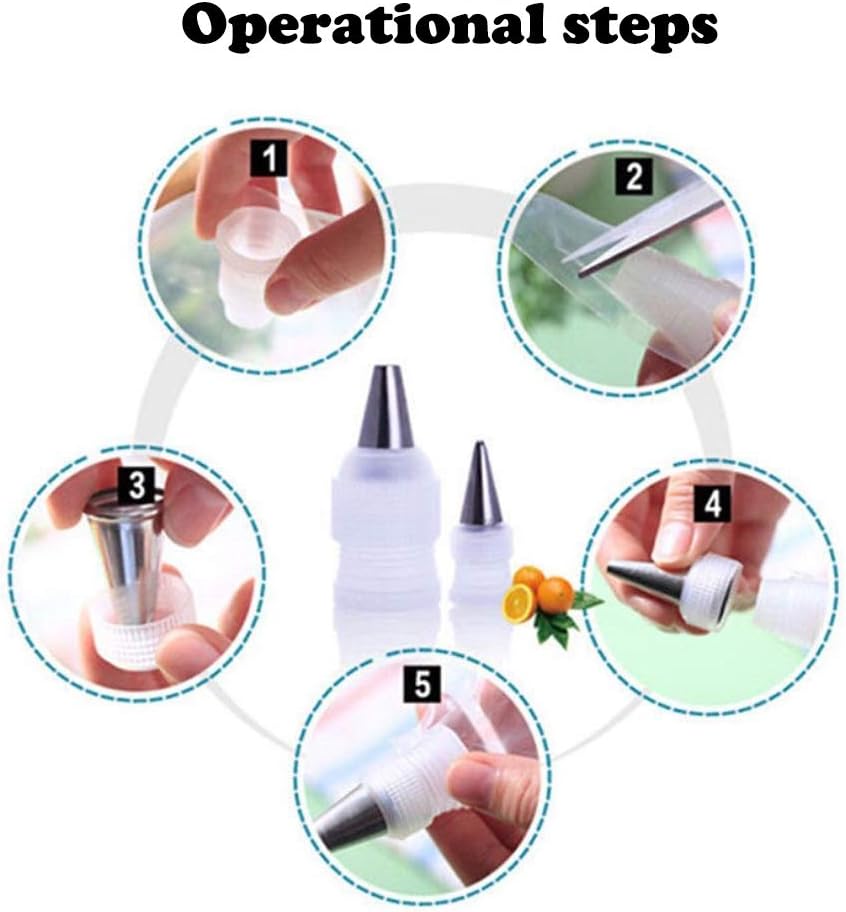 5-20 buah Coupler Adaptor Icin - Piping Bag Disposable ulasan dan harga