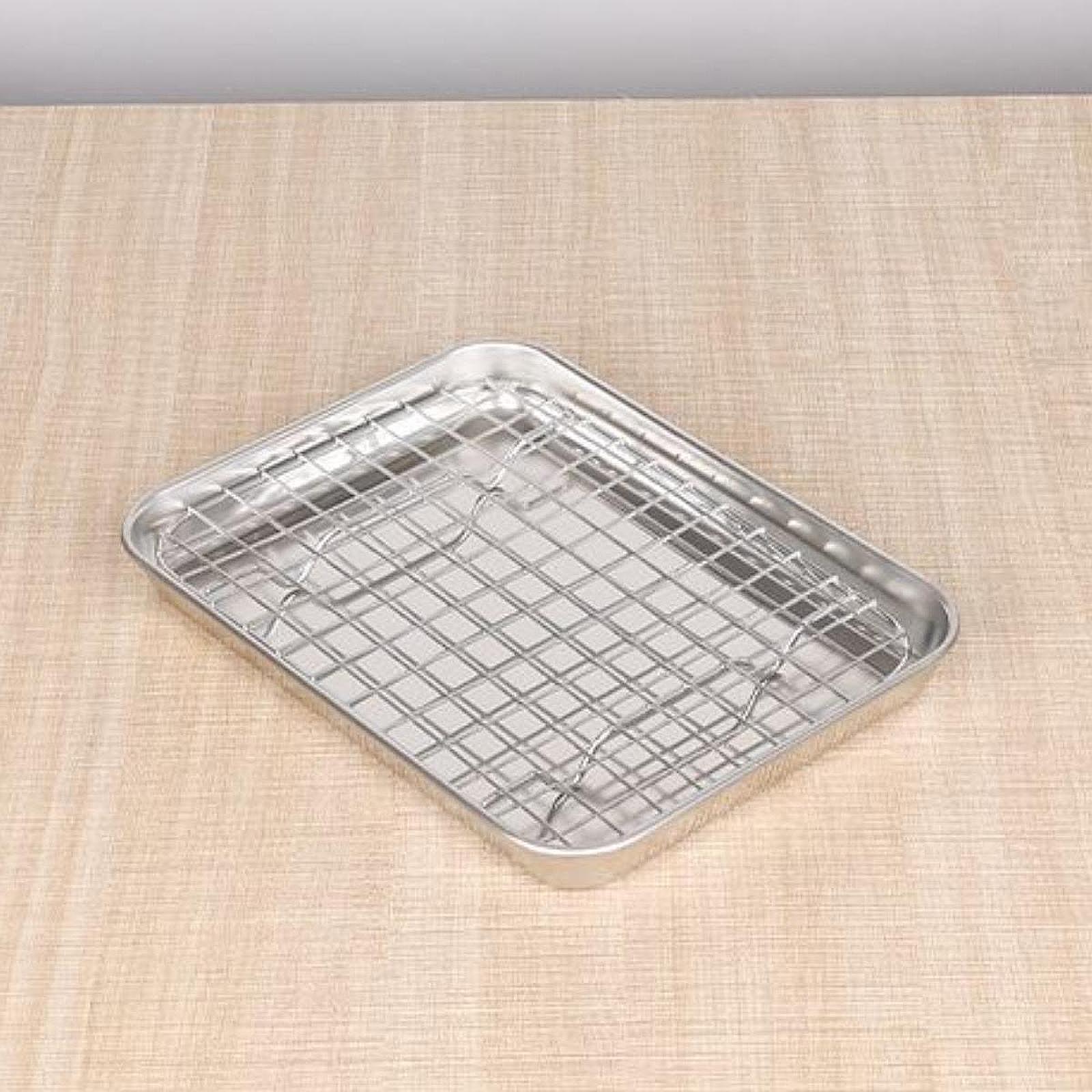 Loyang Kue dengan Rak Pendingi - Kitchen Baking Pan Storage ulasan dan harga