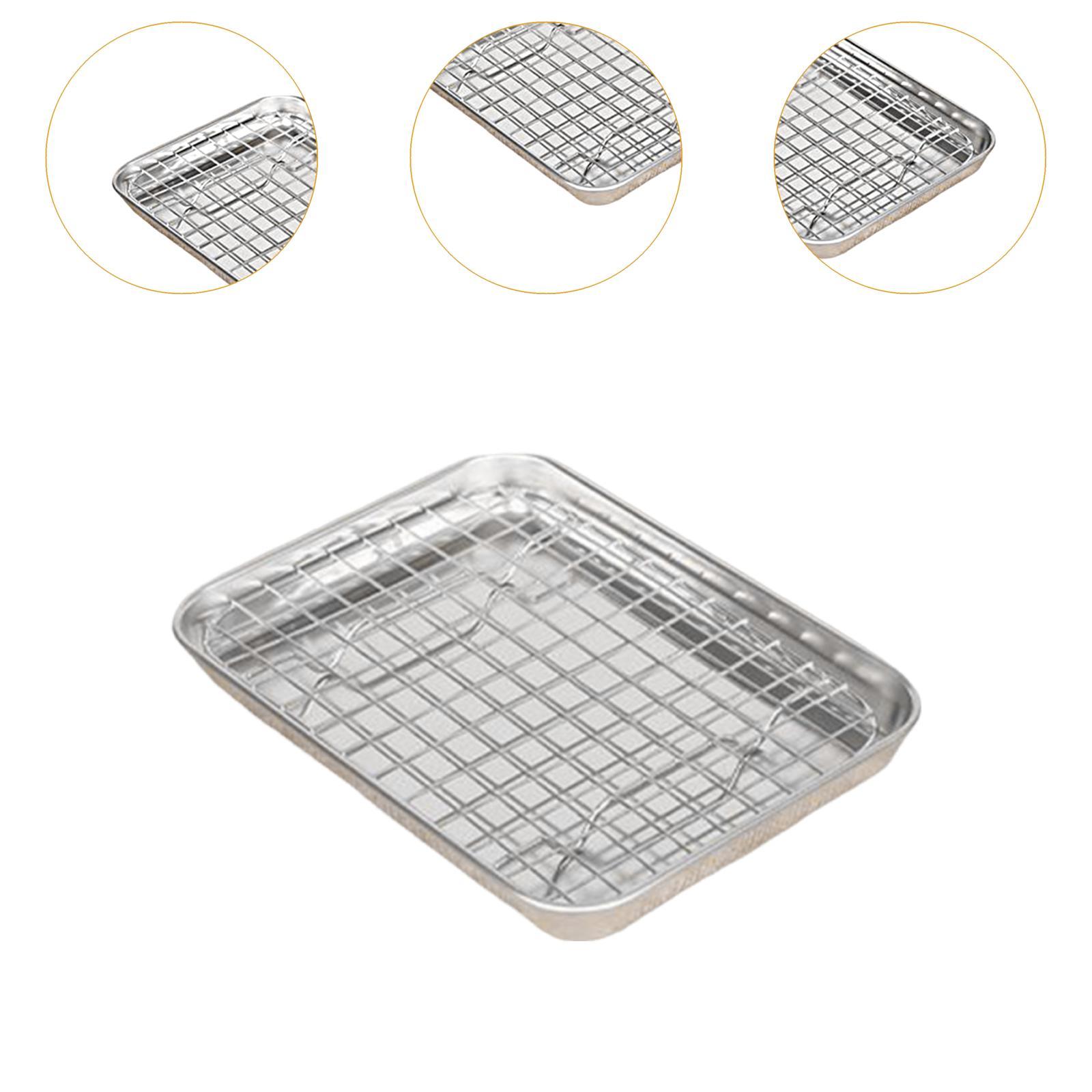 Loyang Kue dengan Rak Pendingi - Kitchen Baking Pan Storage ulasan dan harga
