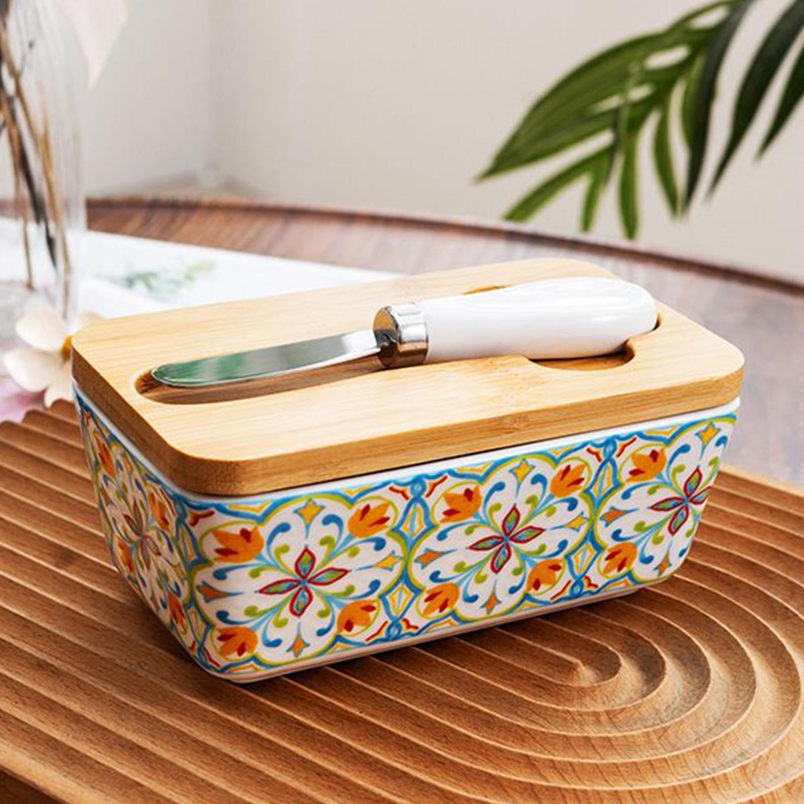 Wadah Mentega Keramik dengan P - Kitchen Baking Counter ulasan dan harga