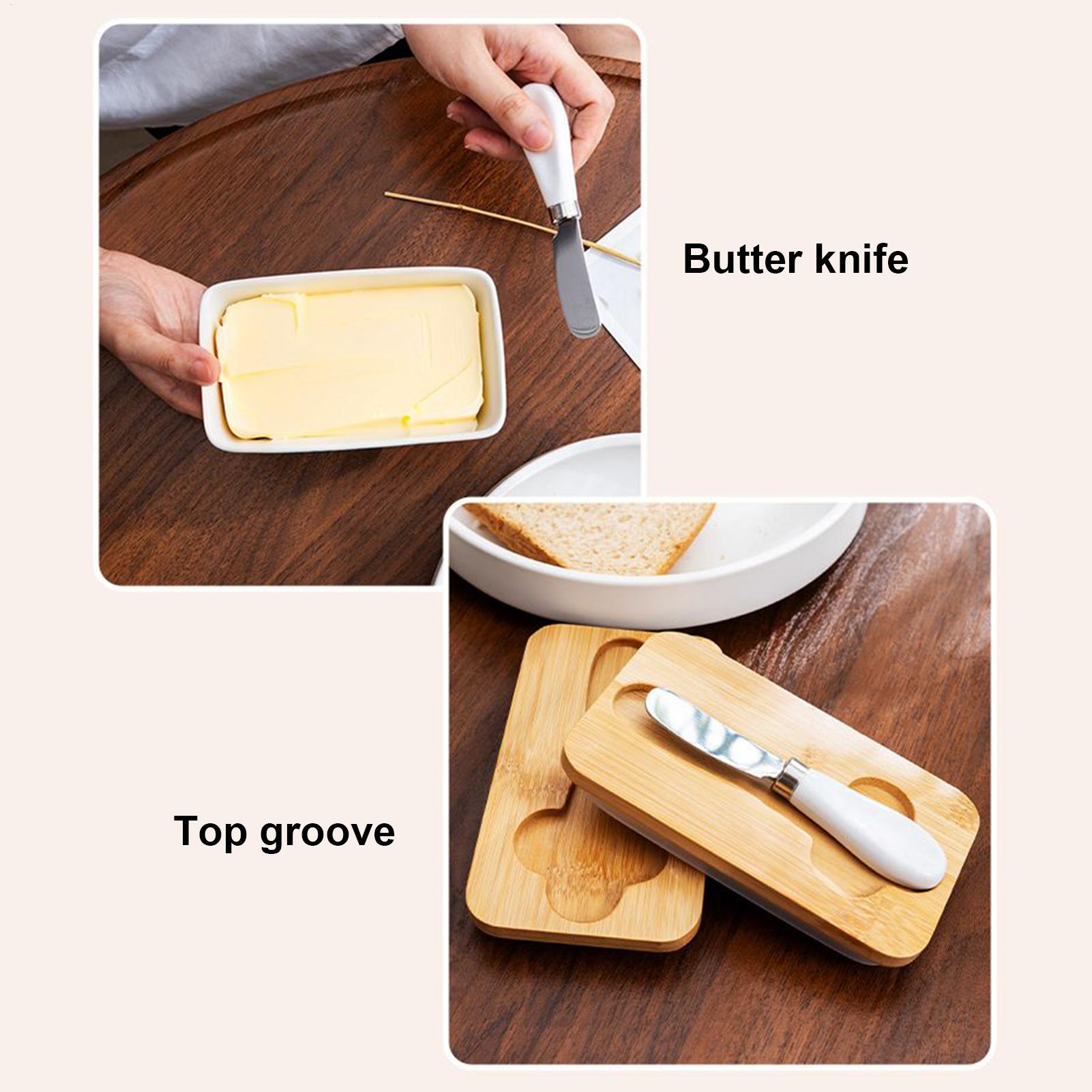 Wadah Mentega Keramik dengan P - Kitchen Baking Counter ulasan dan harga